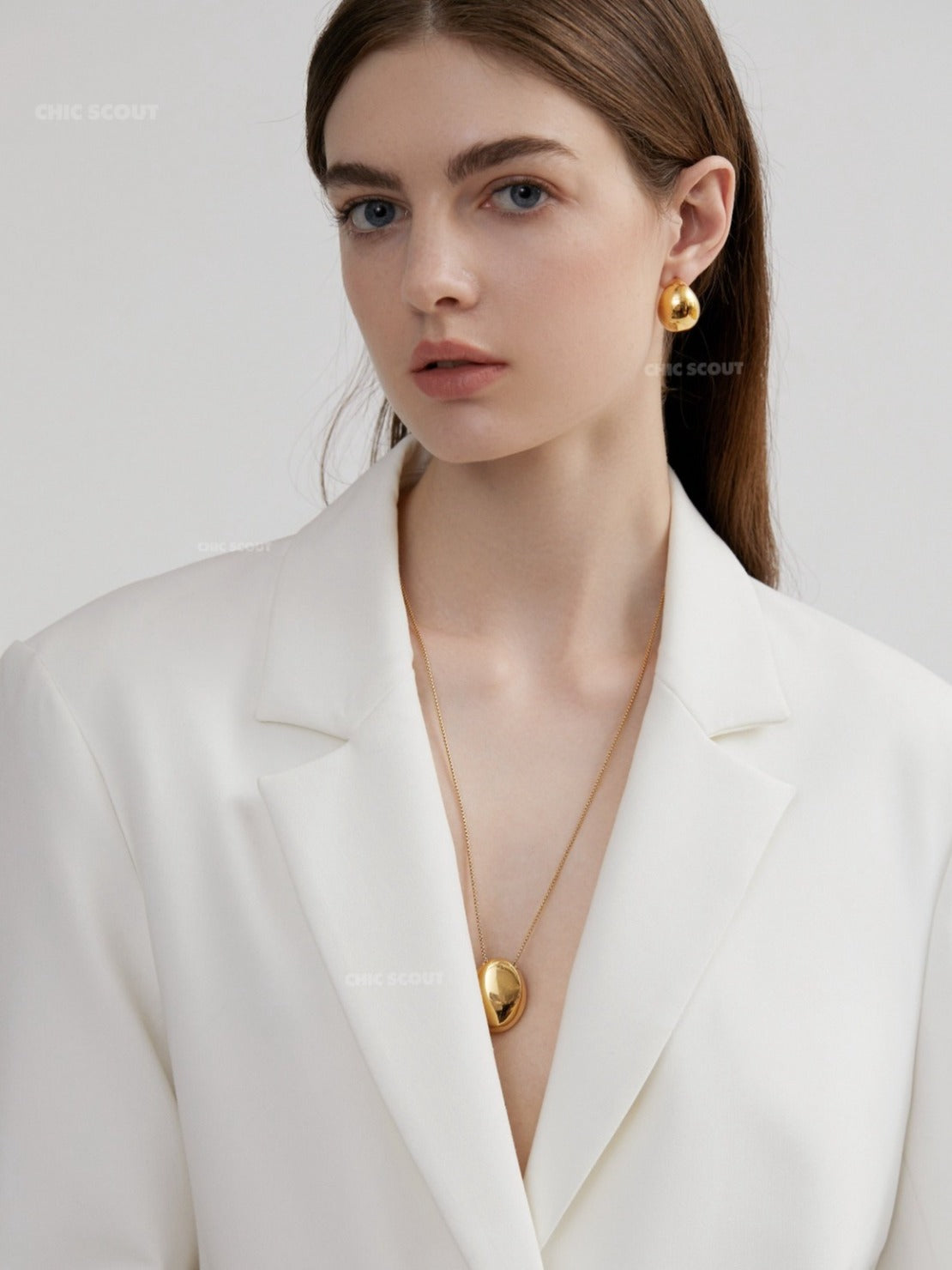 Gold Ball Necklace