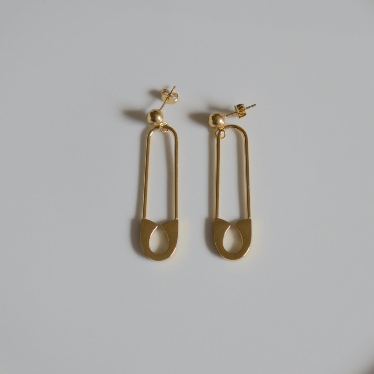 Safety Pin Earrings