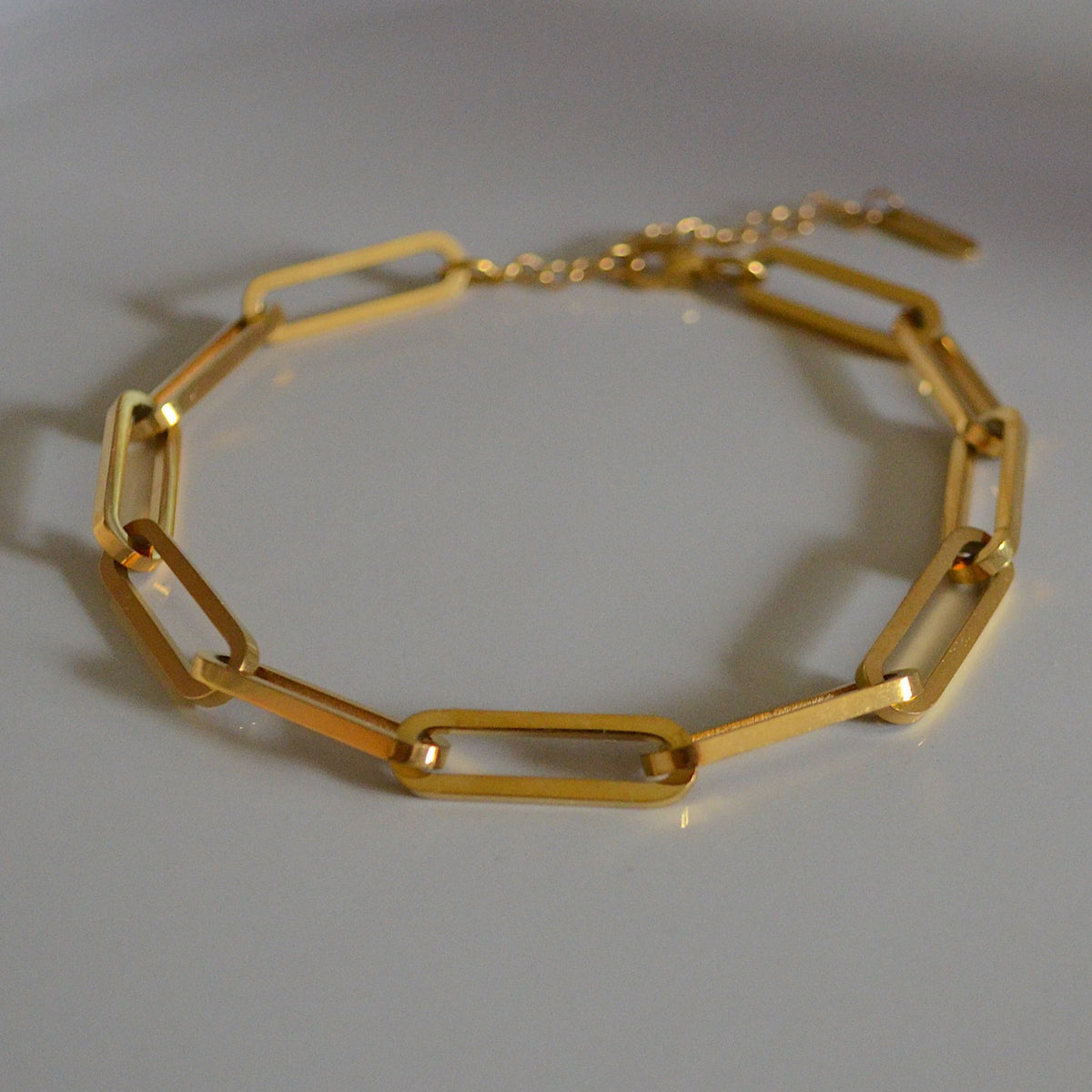 Paperclip Chain Bracelet