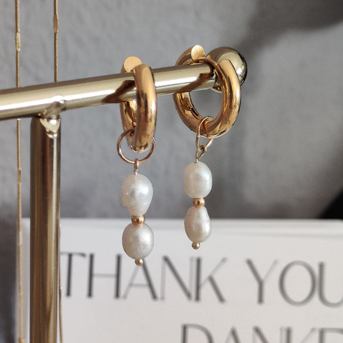 Maia Earrings - Huggie