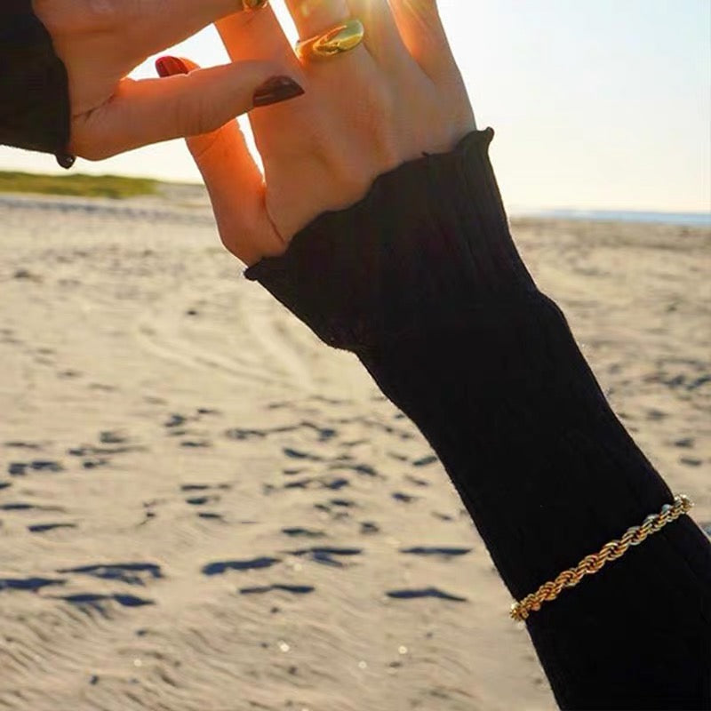 Silvia Bracelet Gold Stainless Steel CS-B001