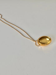 Goldkugel-Halskette