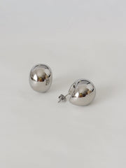 Silver Ball Earrings