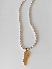 Angel’s Wings Pearl Necklace