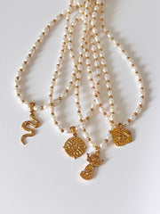 Asclepius Pearl Necklace